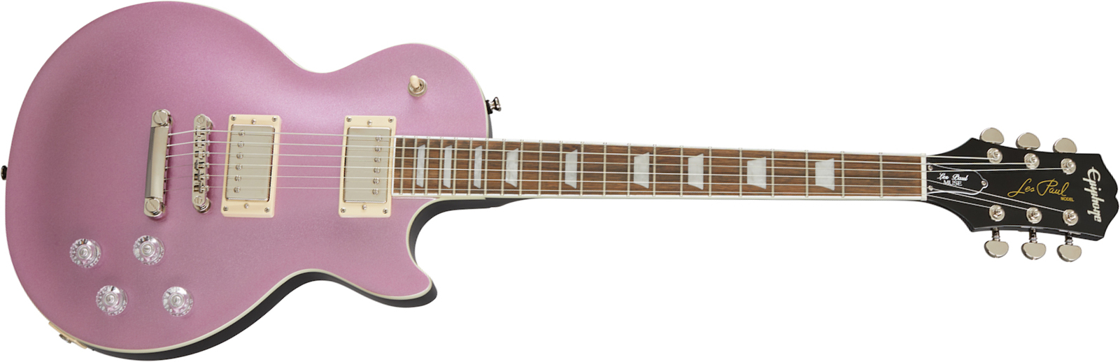 Epiphone Les Paul Muse Modern 2h Ht Lau - Purple Passion Metallic - Guitare Électrique Single Cut - Main picture