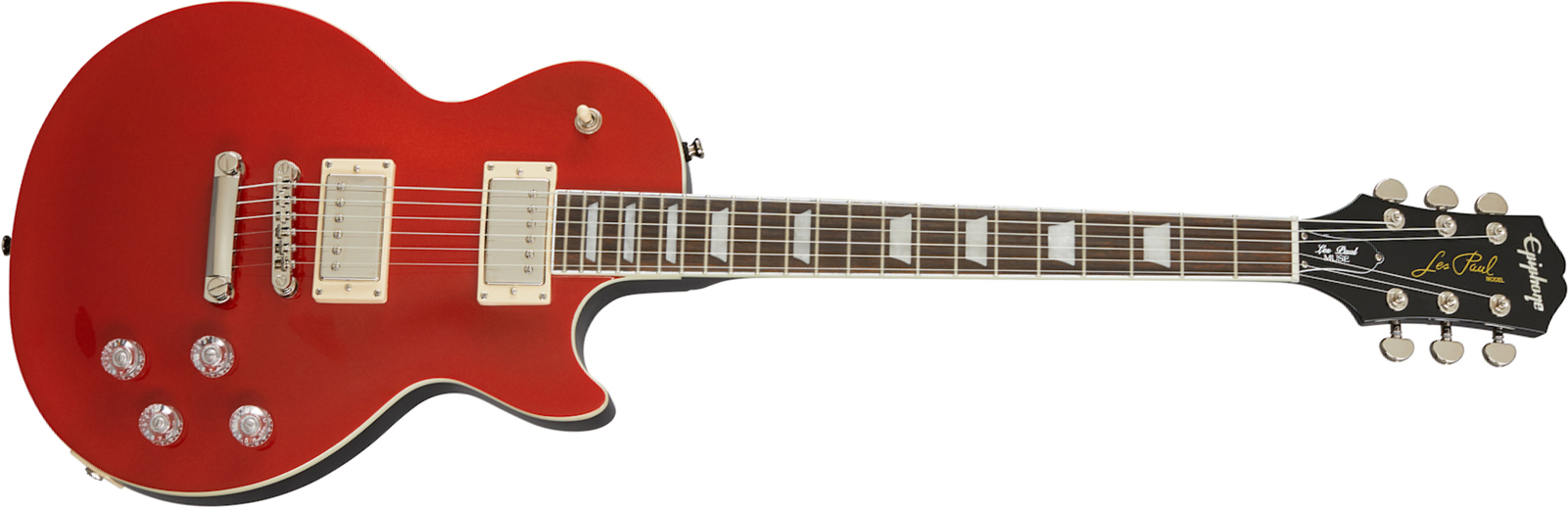 Epiphone Les Paul Muse Modern 2h Ht Lau - Scarlet Red Metallic - Guitare Électrique Single Cut - Main picture