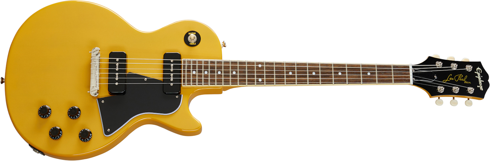 Epiphone Les Paul Special 2p90 Ht Lau - Tv Yellow - Guitare Électrique Single Cut - Main picture