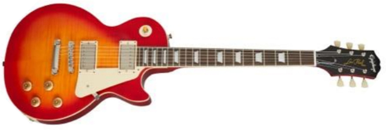 Epiphone Les Paul Standard 1959 Outfit 2h Ht Rw - Aged Dark Cherry Burst - Guitare Électrique Single Cut - Main picture