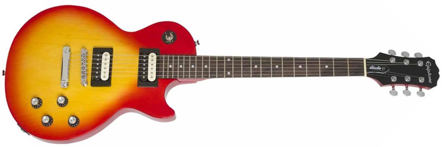 Epiphone Les Paul Studio Lt 2h Ht Rw - Heritage Cherry Sunburst - Guitare Électrique Single Cut - Main picture