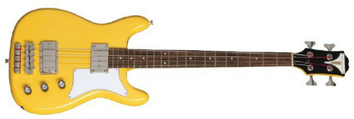 Epiphone Newport Bass Lau - Sunset Yellow - Basse Électrique Solid Body - Main picture