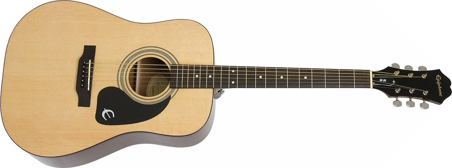 Epiphone Songmaker Dr-100 Dreadnought Epicea Acajou - Natural Gloss - Guitare Acoustique - Main picture