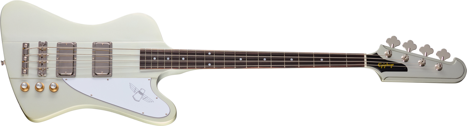 Epiphone Thunderbird 1964 Ibg Original Rw - Silver Mist - Basse Électrique Solid Body - Main picture