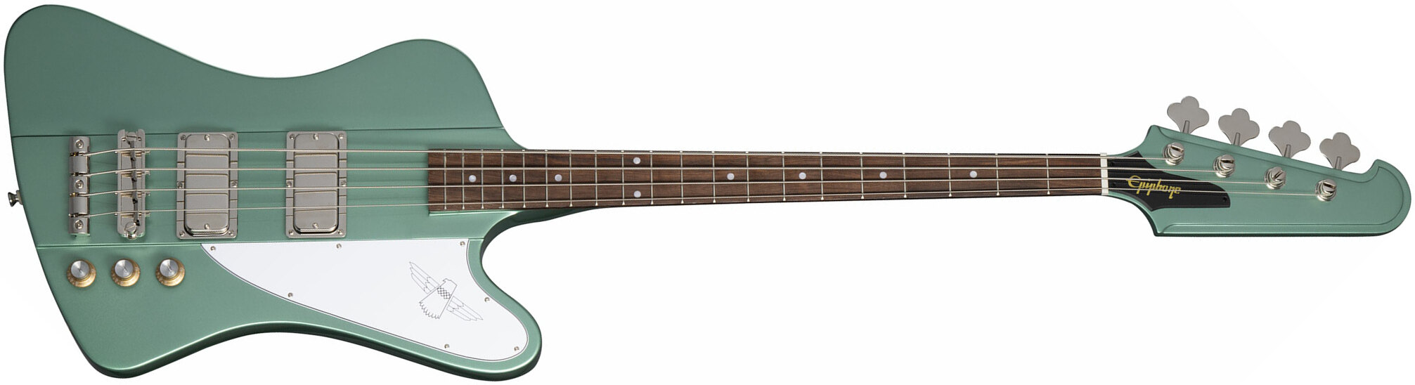 Epiphone Thunderbird 1964 Original Lau - Inverness Green - Basse Électrique Solid Body - Main picture