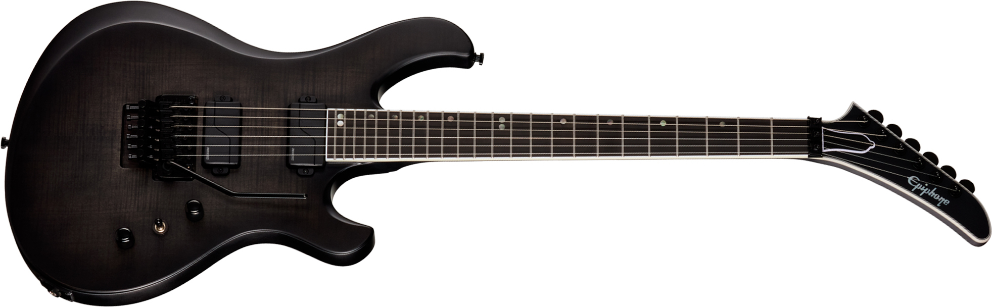 Epiphone Victory Prophecy Modern 2h Fishman Fluence Ht Eb - Obsidian Storm Satin - Guitare Électrique Forme Str - Main picture