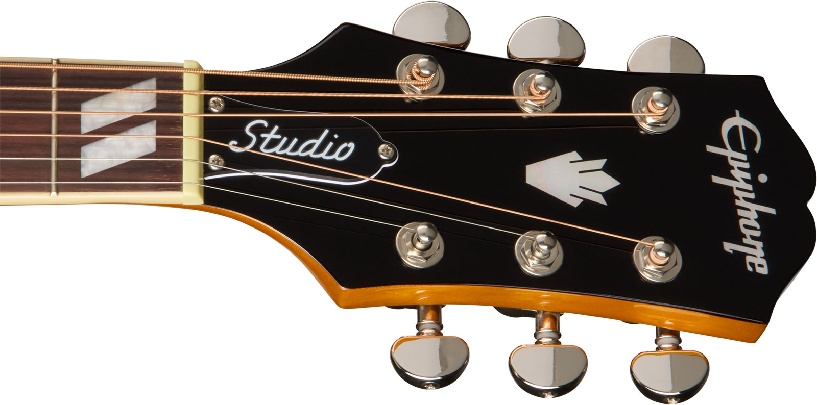 Epiphone Dove Studio Ibg Dreadnought Epicea Erable Rw - Natural - Guitare Folk - Variation 5