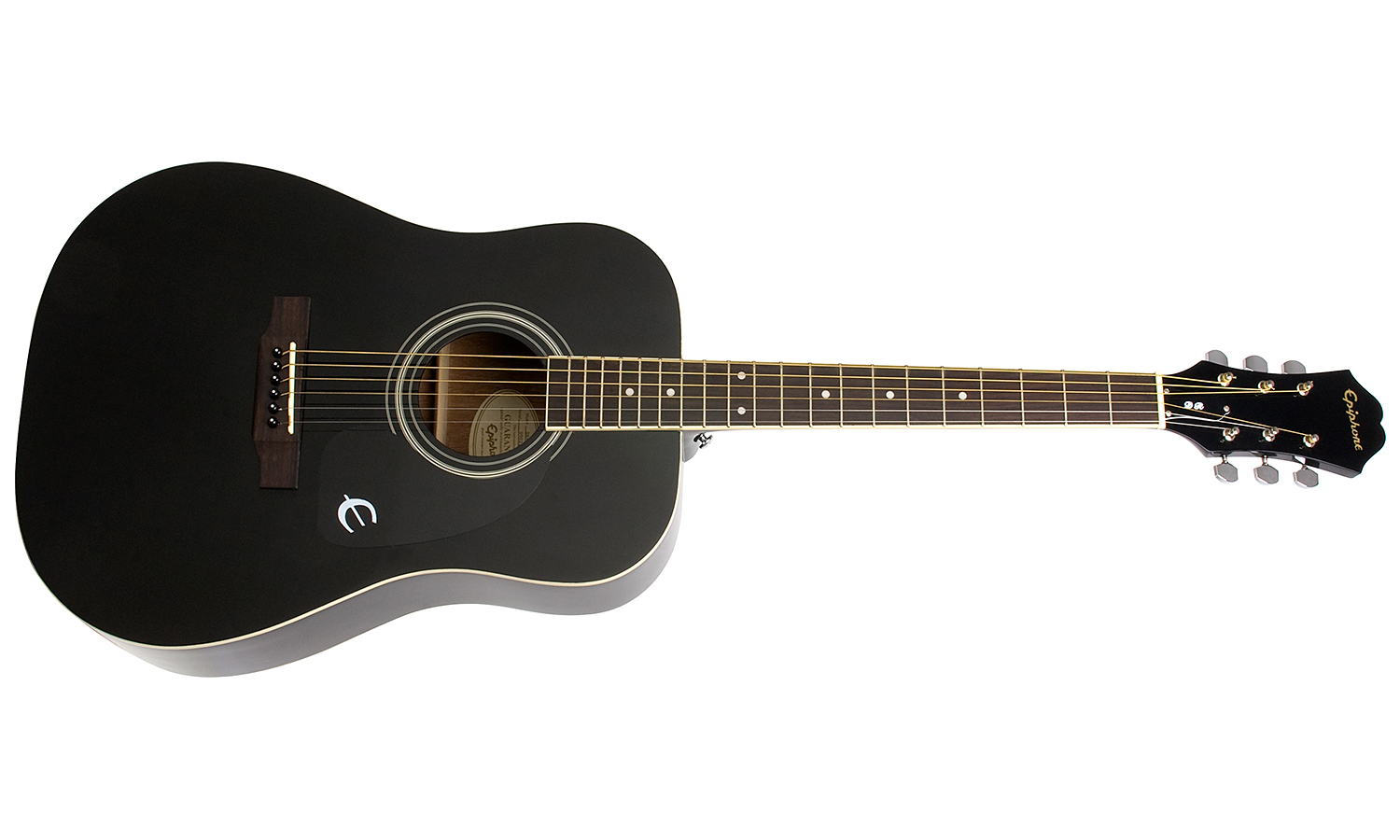 Epiphone Songmaker Dr-100 Dreadnought Epicea Acajou - Ebony - Guitare Acoustique - Variation 1