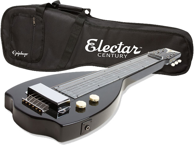 Epiphone Electar Inspired By 1939 Century Lap Steel Outfit - Ebony - Lap Steel - Variation 1