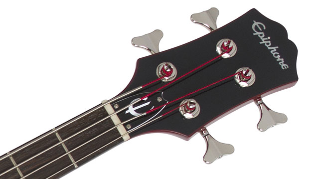 Epiphone Embassy Pro Bass Rw - Dark Cherry - Basse Électrique Solid Body - Variation 4