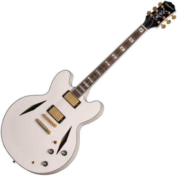 Epiphone Emily Wolfe Sheraton - aged bone white Semi-hollow