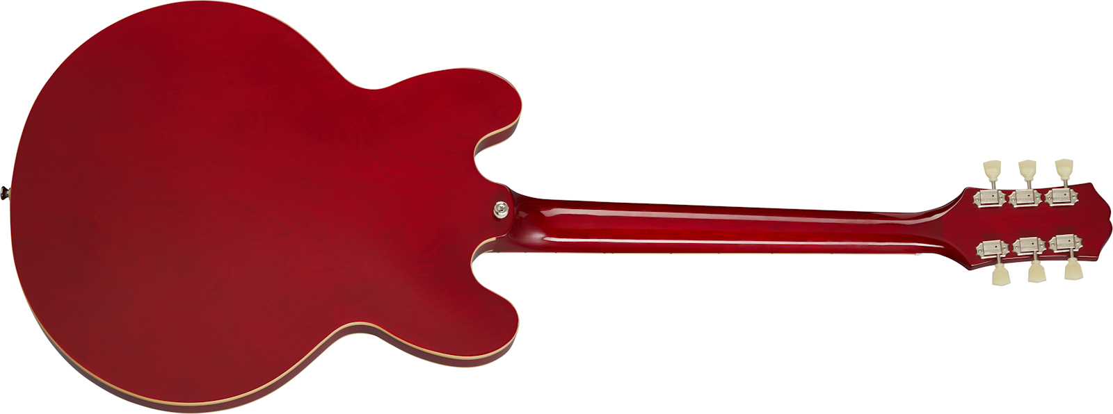 Epiphone Es-335 Inspired By Gibson Original 2h Ht Rw - Cherry - Guitare Électrique 1/2 Caisse - Variation 1