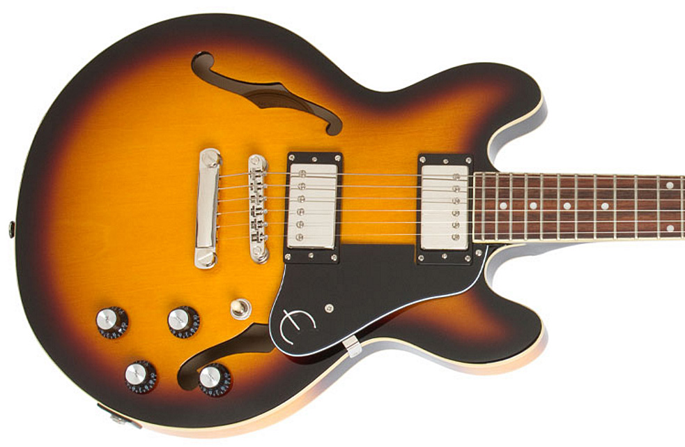 Epiphone Es-339 Pro Ch - Vintage Sunburst - Guitare Électrique 1/2 Caisse - Variation 2