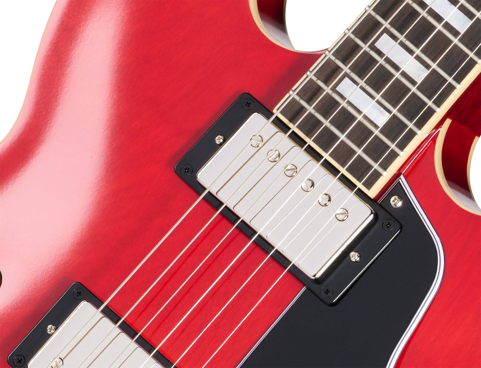 Epiphone Es335 1962 Reissue Ins.by.g.c 2h Gibson Ht Rw - Sixties Cherry - Guitare Électrique 1/2 Caisse - Variation 3
