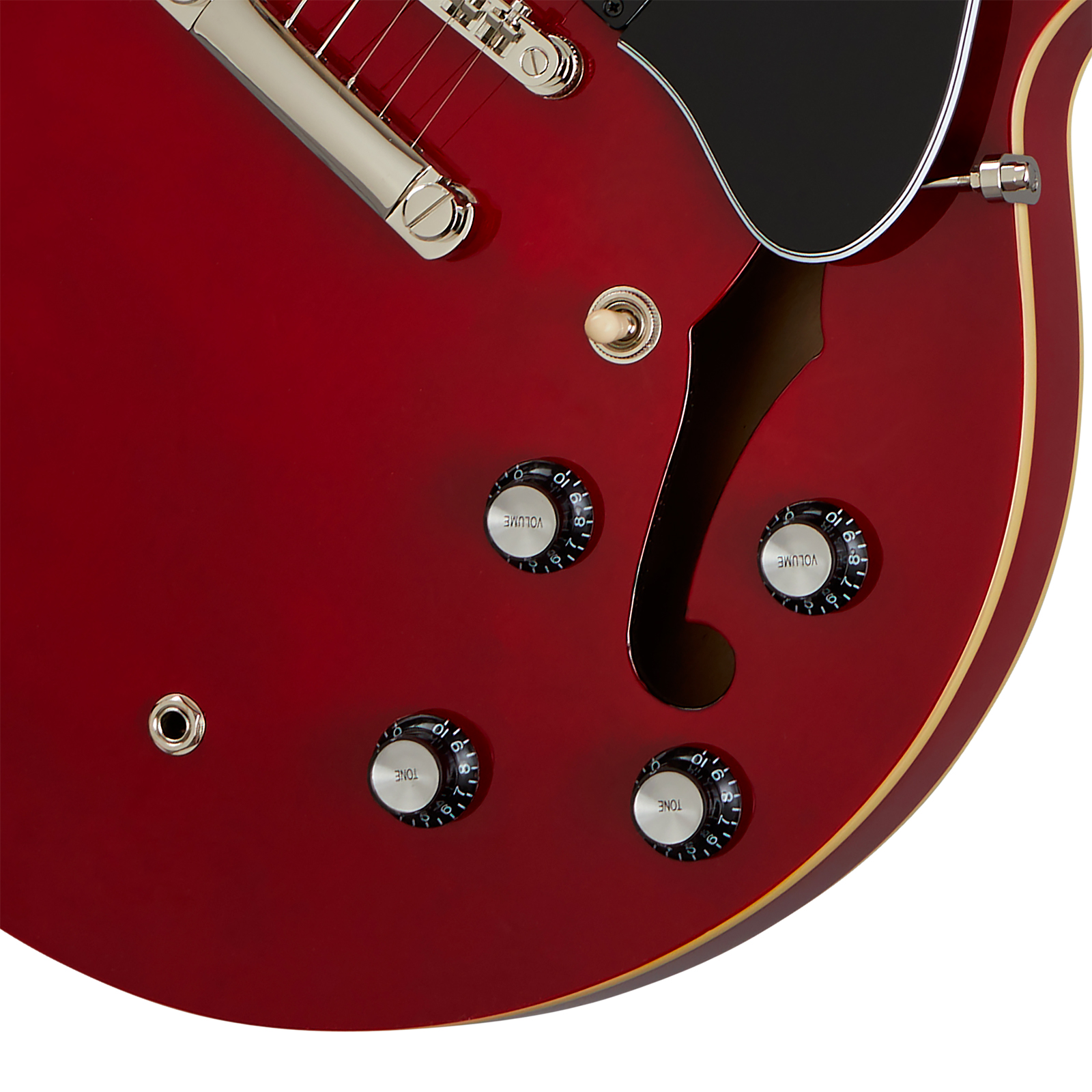 Epiphone Es335 Ibg 2h Ht Rw - Cherry - Guitare Électrique 1/2 Caisse - Variation 3