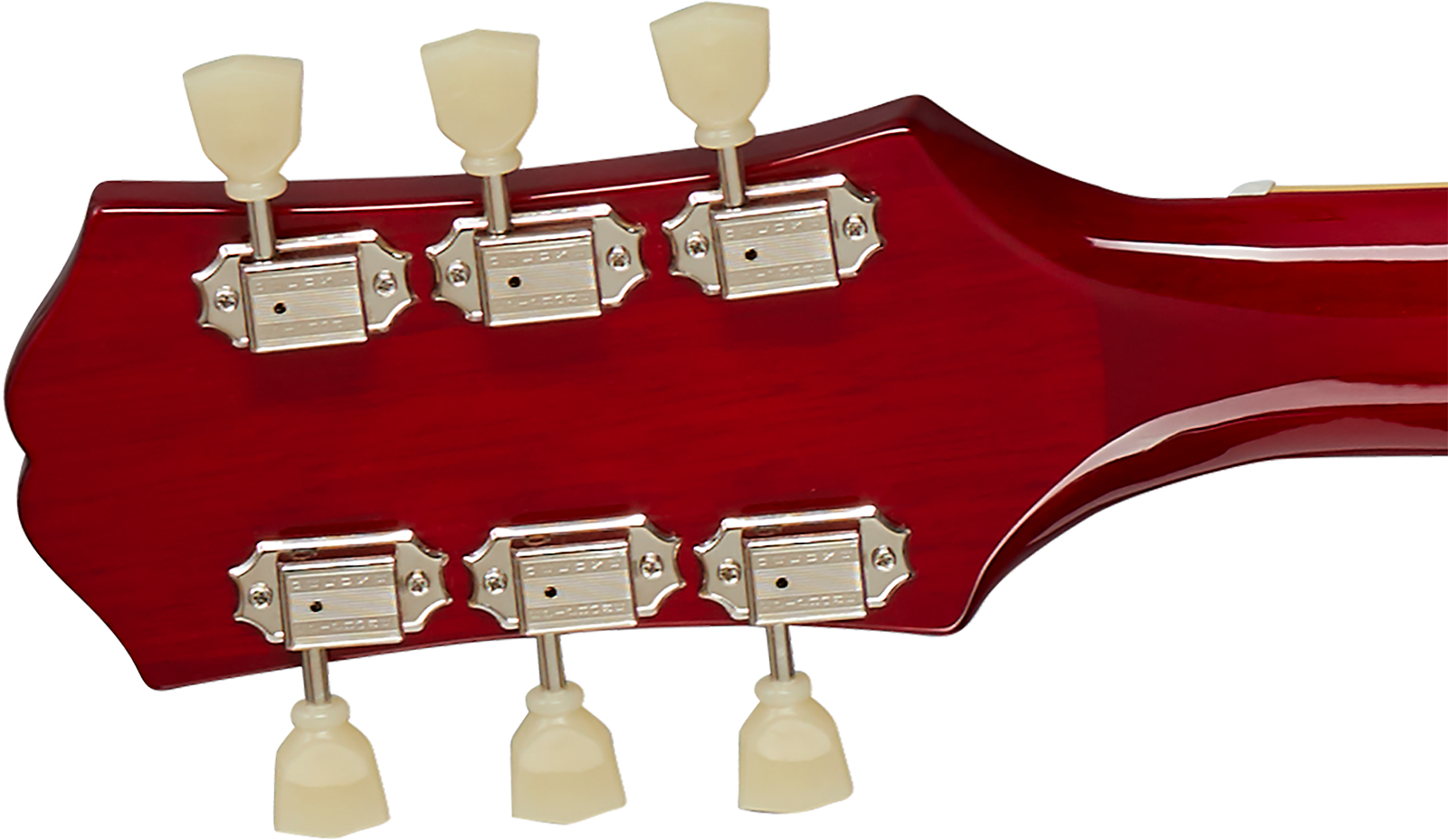 Epiphone Es335 Ibg 2h Ht Rw - Cherry - Guitare Électrique 1/2 Caisse - Variation 5