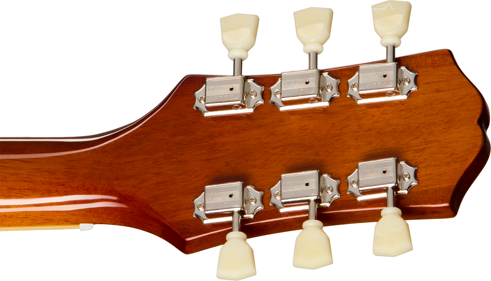 Epiphone Es335 Lh Ibg Original Gaucher 2h Ht Rw - Vintage Sunburst - Guitare Électrique Gaucher - Variation 5
