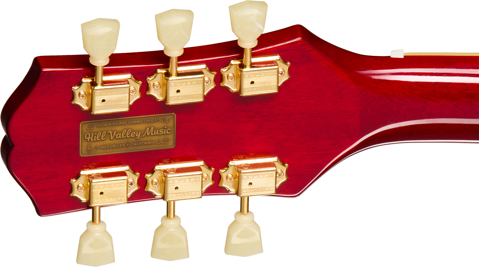 Epiphone Es345 Back To The Future Ltd 2h Trem Bigsby  Rw - Cherry Red - Guitare Électrique 1/2 Caisse - Variation 4