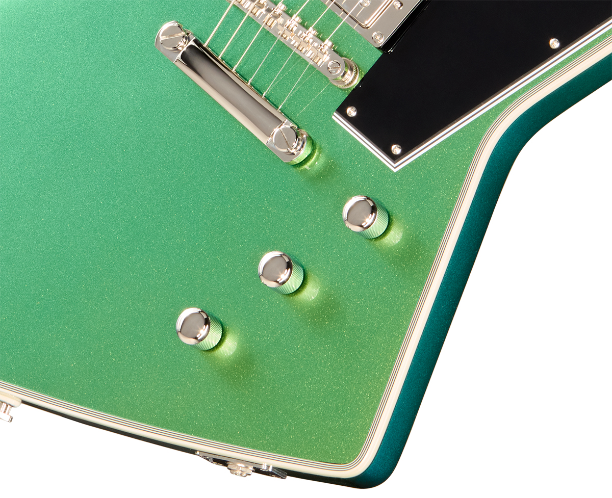 Epiphone Explorer Custom Futura Ibg 2h Ht Eb - Dragonfly Shift - Guitare Électrique MÉtal - Variation 4