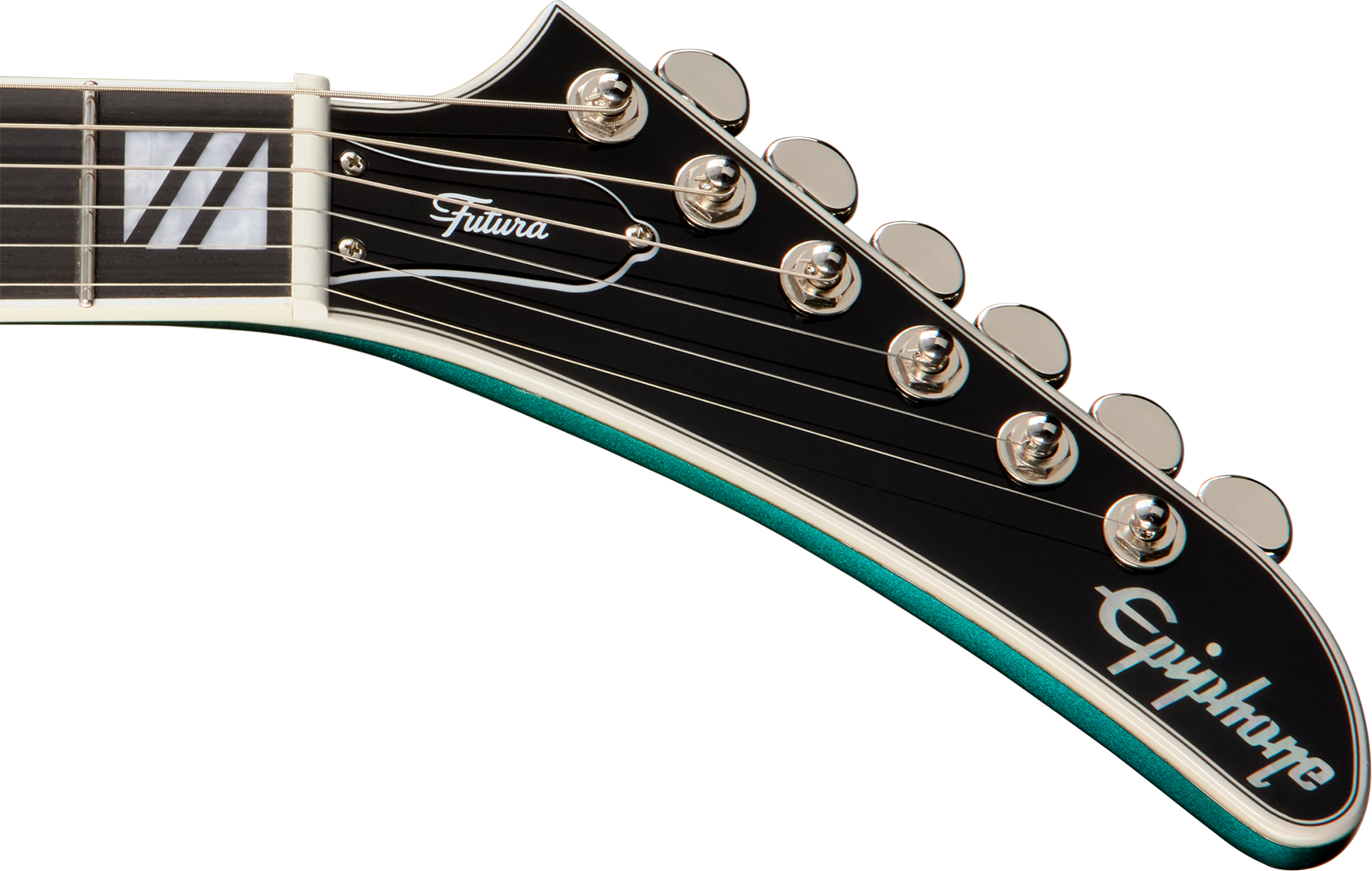 Epiphone Explorer Custom Futura Ibg 2h Ht Eb - Dragonfly Shift - Guitare Électrique MÉtal - Variation 5