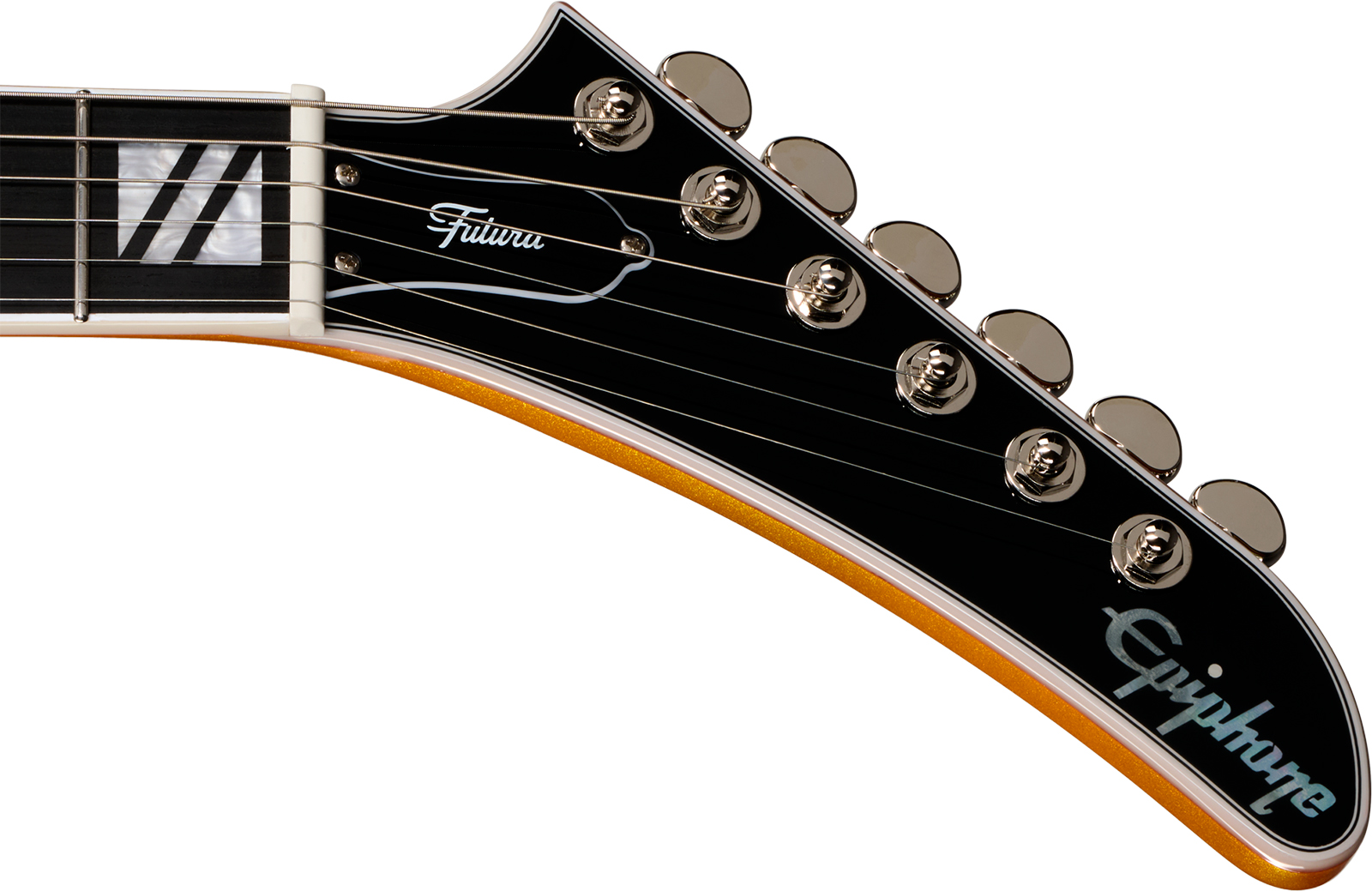 Epiphone Explorer Custom Futura Ibg 2h Ht Eb - Firestorm Shift - Guitare Électrique MÉtal - Variation 5