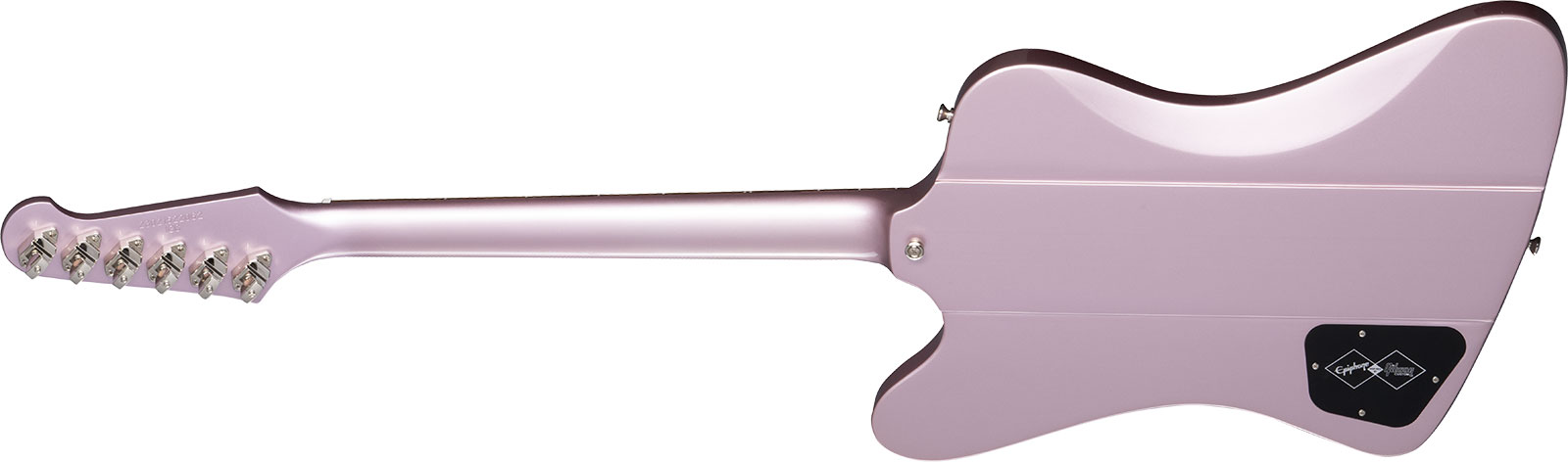 Epiphone Firebird I 1963 1mh Ht Lau - Heather Poly - Guitare Électrique RÉtro Rock - Variation 1