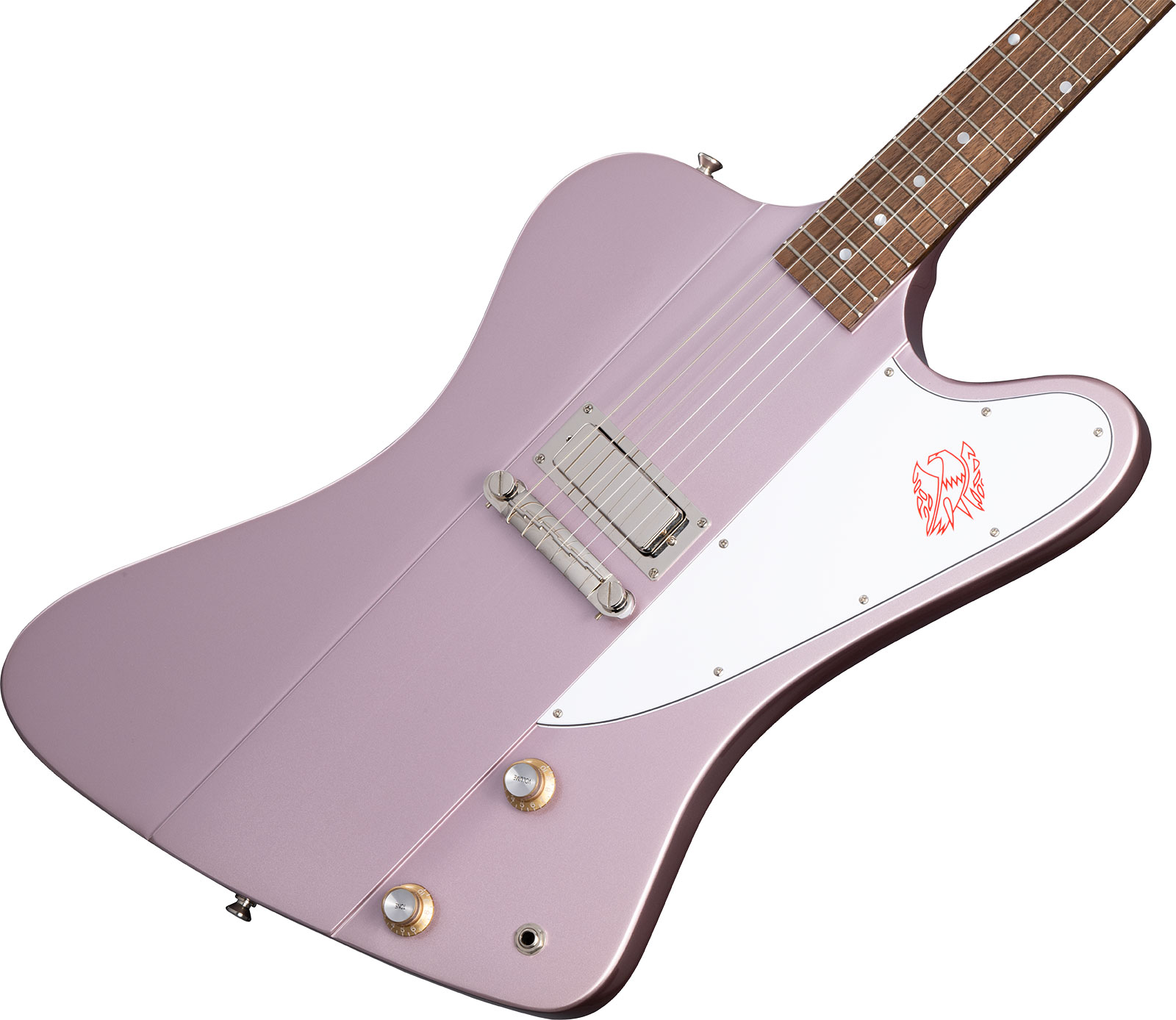 Epiphone Firebird I 1963 1mh Ht Lau - Heather Poly - Guitare Électrique RÉtro Rock - Variation 3