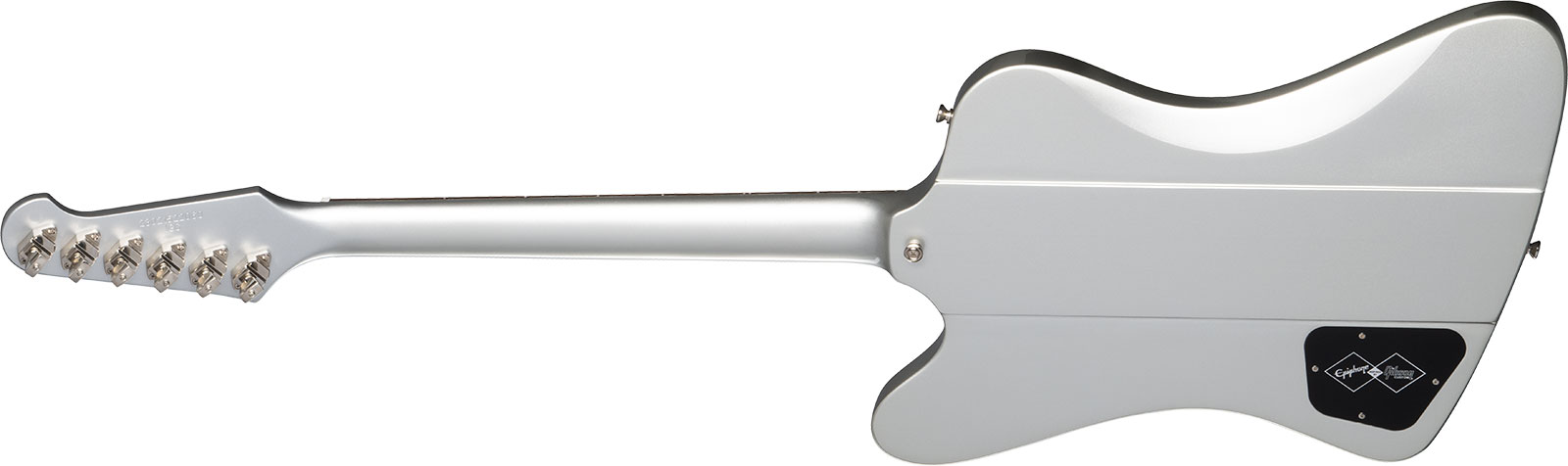 Epiphone Firebird I 1963 Inspired By Gibson Custom 1mh Ht Lau - Silver Mist - Guitare Électrique RÉtro Rock - Variation 1