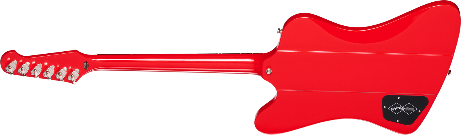 Epiphone Firebird I 1963 Reissue Ins.by.g.c 1mh Gibson Trem Rw - Cardinal Red - Guitare Électrique RÉtro Rock - Variation 1
