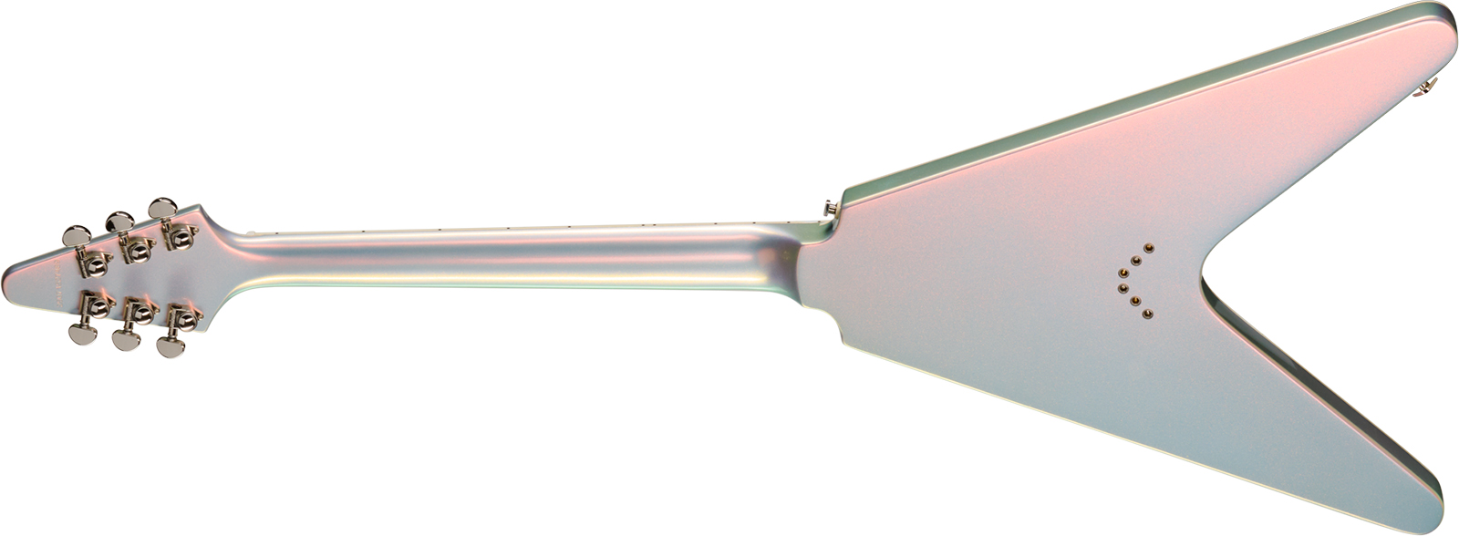 Epiphone Flying V Custom Futura Ibg 2h Ht Eb - Quicksilver Shift - Guitare Électrique MÉtal - Variation 1