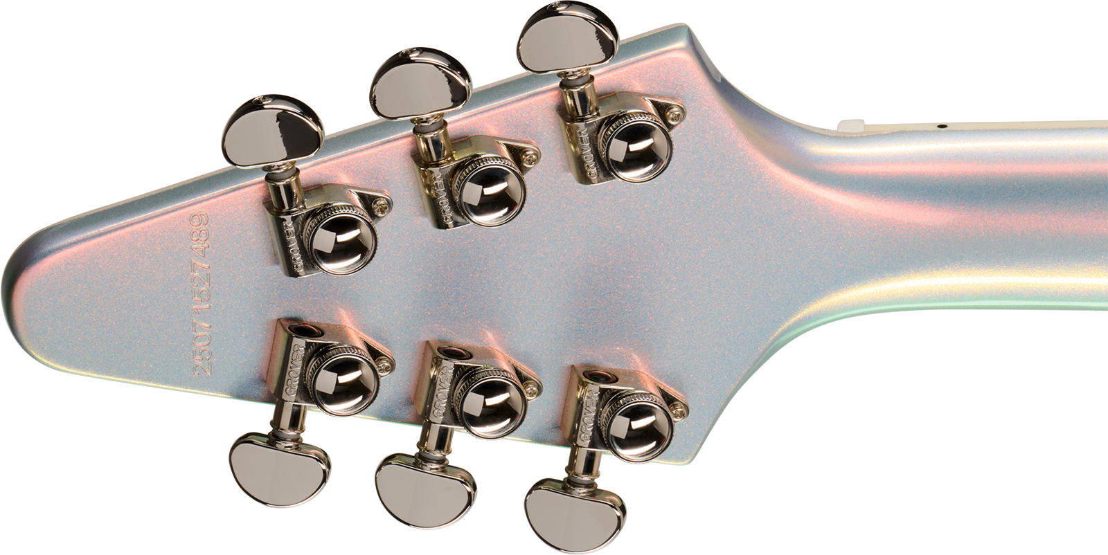 Epiphone Flying V Custom Futura Ibg 2h Ht Eb - Quicksilver Shift - Guitare Électrique MÉtal - Variation 5