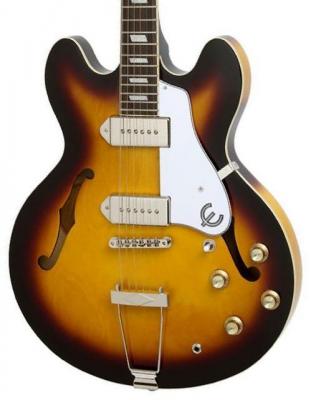 Guitare électrique 1/2 caisse Epiphone Casino - Vintage sunburst