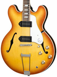 Guitare électrique 1/2 caisse Epiphone Casino USA - Royal tan