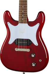 Guitare électrique rétro rock Epiphone Coronet - Cherry