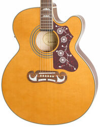 Guitare acoustique Epiphone EJ-200SCE - Vintage natural