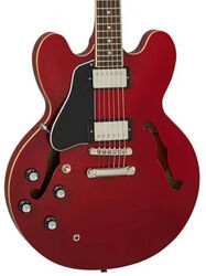 Guitare électrique gaucher Epiphone Inspired By Gibson ES-335 LH - Cherry
