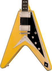 Guitare électrique métal Epiphone IBG Futura Flying V Custom - Solaris shift
