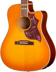 Guitare folk Epiphone IBG Hummingbird Studio EC - Heritage Cherry Sunburst