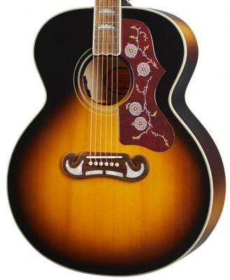 Guitare electro acoustique Epiphone Inspired by Gibson J-200 - Aged vintage sunburst