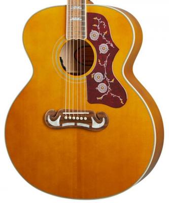 Guitare electro acoustique Epiphone Inspired by Gibson J-200 - Aged antique natural 