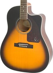 Guitare electro acoustique Epiphone J-45 EC Studio - Vintage sunburst