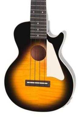 Ukulélé Epiphone Les Paul Acoustic/Electric Ukulele Outfit - Vintage sunburst