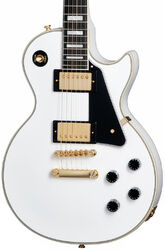 Inspired By Gibson Les Paul Custom (490R/498T Pickups) - Alpine White