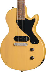 Guitare électrique single cut Epiphone IBG Les Paul Junior - Tv yellow