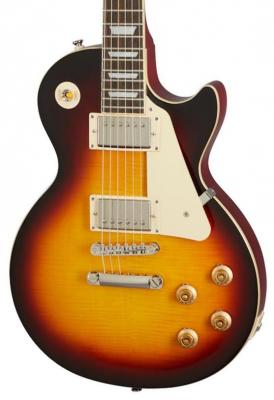 Guitare électrique solid body Epiphone 1959 Les Paul Standard Outfit - Aged dark burst