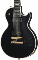 Guitare électrique 7 cordes Epiphone Matt Heafy Les Paul Custom Origins 7-String - Ebony