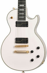 Guitare électrique 7 cordes Epiphone Matt Heafy Les Paul Custom Origins 7-String - Bone white