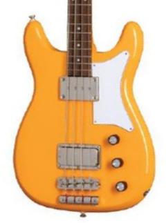 Basse électrique solid body Epiphone Newport Bass - California coral