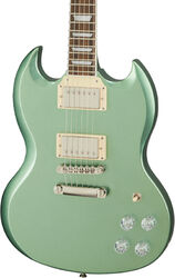 Guitare électrique rétro rock Epiphone SG Muse Modern - Wanderlust green metallic