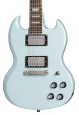 Guitare électrique solid body Epiphone Power Players SG - Ice blue